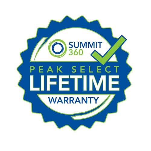 Summit 360 Peak Select Lifetime Warranty