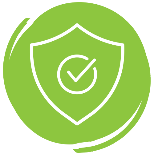 ITAD-physical-security-icon Icon of a security shield