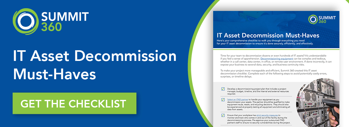 IT Asset Decommission Checklist